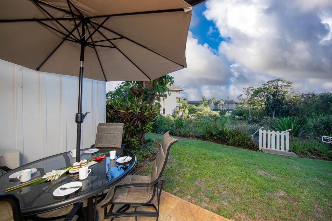 Kiahuna Plantation Unit 320 - Ground Floor Garden View, Air Conditioning Koloa Eksteriør bilde